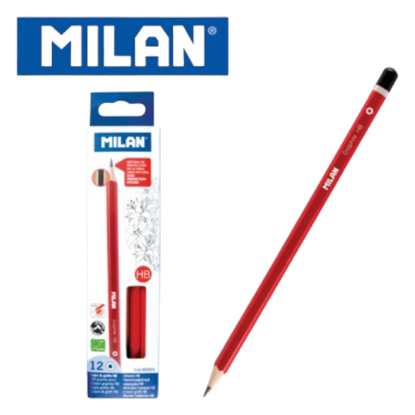 Milan / Star Color Graphite Hb Pencil 12Un