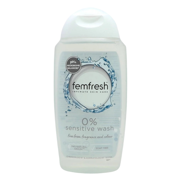 Femfresh 0% Sensitive Wash 250Ml