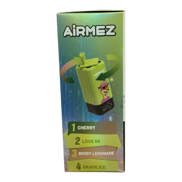 Airmez Vape Cherry, Love 66, Berry Lemonade, Grape Ice 120000 Puff