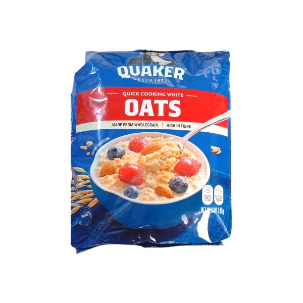 Quaker Oats Quick Cooking White Oats 1.8Kg