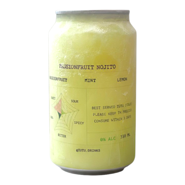 Tutu Passion Fruit Nojito (Frozen) 330Ml