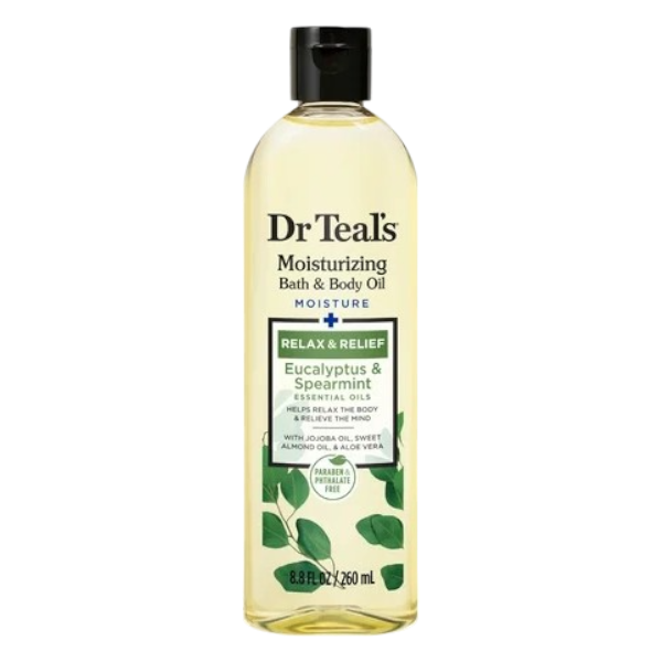 Dr Teal's Body & Bath Oil,Eucalyptus Spearmint