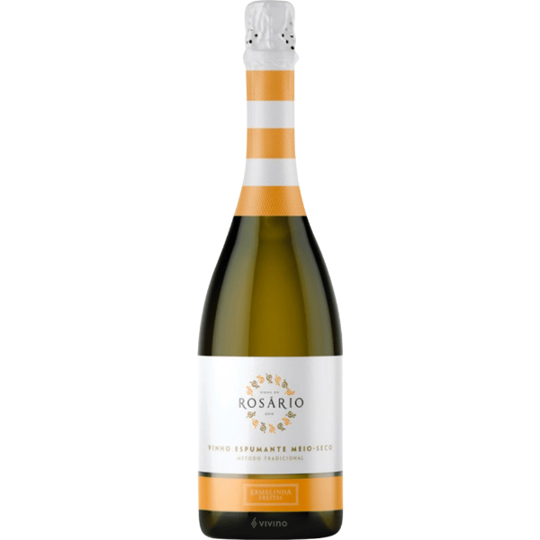Ermelinda Vinho Branco Vinha Rosario Espumante Meio Seco 750Ml