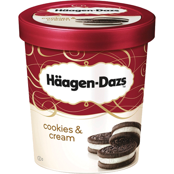 Haagen - Dazs Cookies & Cream 460Ml