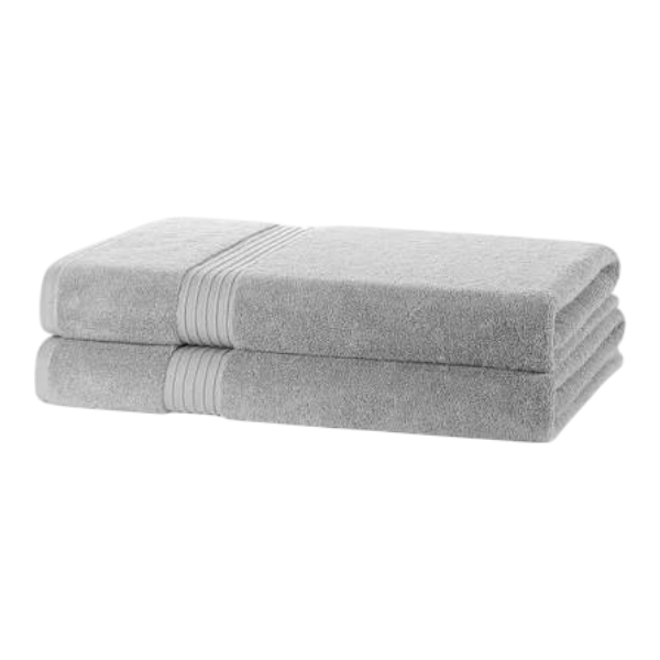 Royal Luxury Bath Towel (41 X 85Cm)- Gray