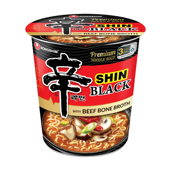 Nongshim Premium Shin Black Beef Bone Broth 101G