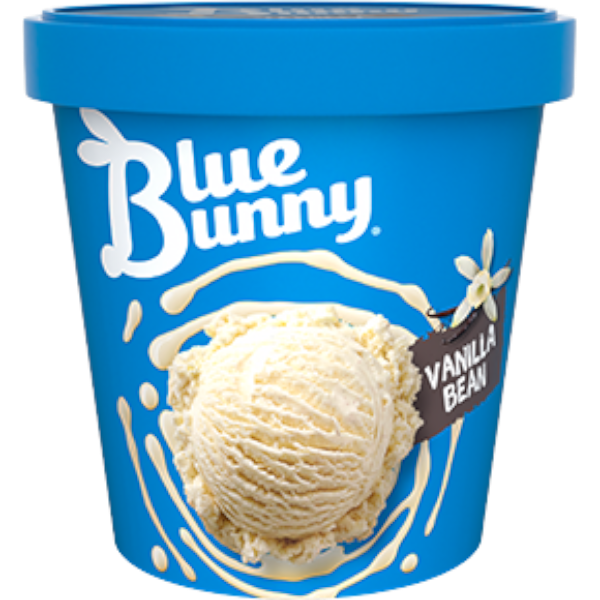 Blue Bunny Vanilla Bean 414Ml