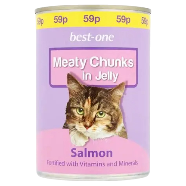 Best In Cat Food Salmon In Jelly 400G