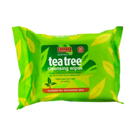 Beauty Formula Facial Wipes Teatree  30Un