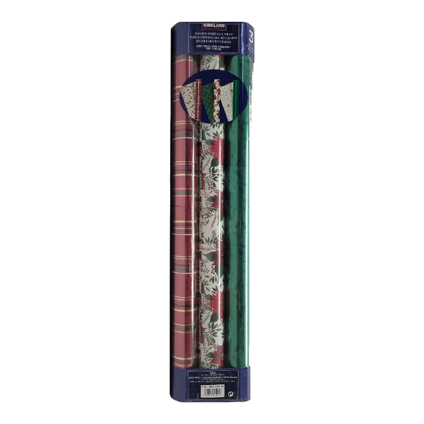 Kirkland Signature Double - Sided Gift Wrap X1
