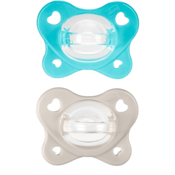 Chicco Baby Pacifiers Dual Soft 6-16 Months
