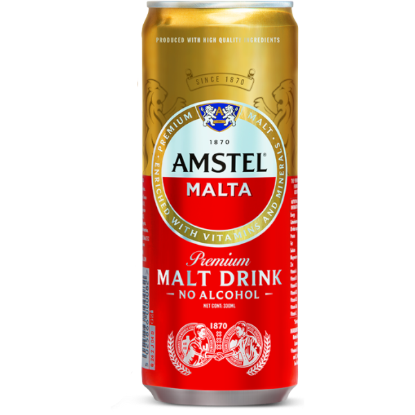 Amstel Malta No Alcohol 330Ml