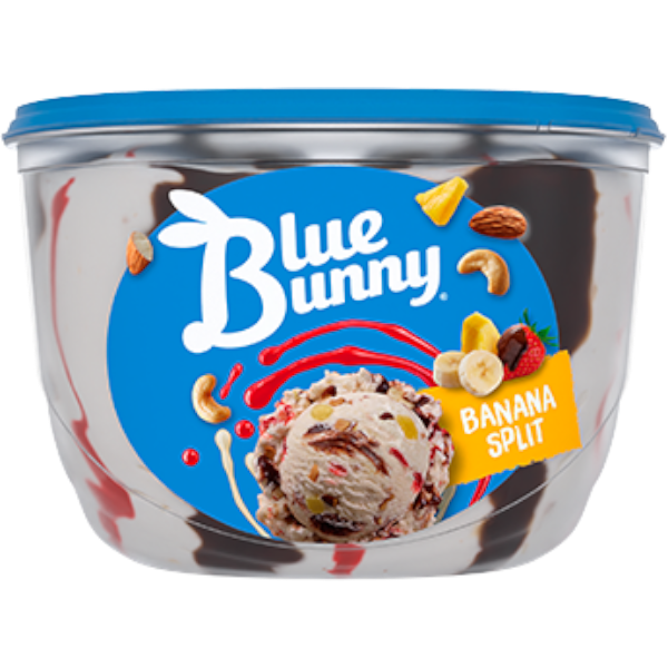 Blue Bunny Banana Split 1.4L