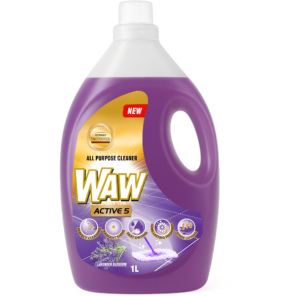 Waw Liquid All Purpose Cleaner Lavender 1L