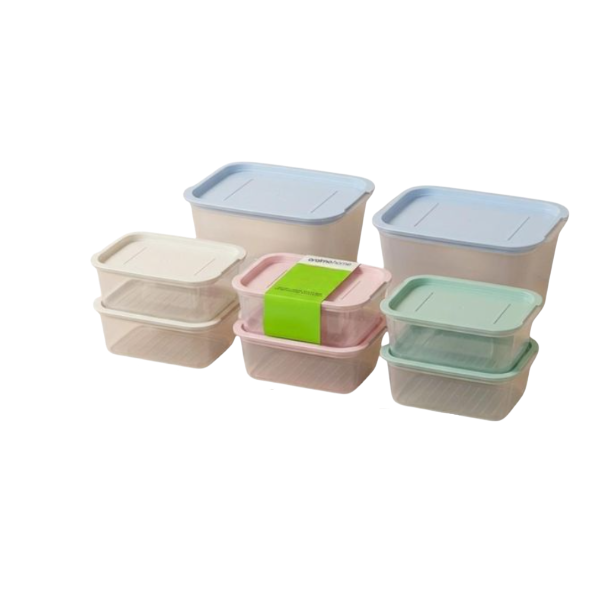 4.Season Food Storage Container 480Ml 5Un