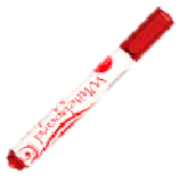 Chenyu White Board Marker Red Bullet Tips 12Un