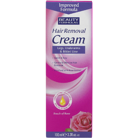 Beauty Formula Hair Removal Cream Rose 100Ml