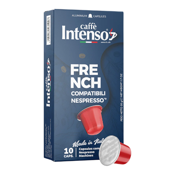 Intenso French Nespresso Compatible Capsules 10Un