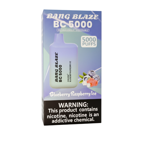 Bang Blaze Blueberry Raspberry Ice 5000 Puffs