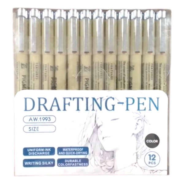 Art Walker Drafting-Pen 12Colors Aw.1993