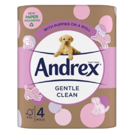 Andrex Tissue Gentle Clean 4S