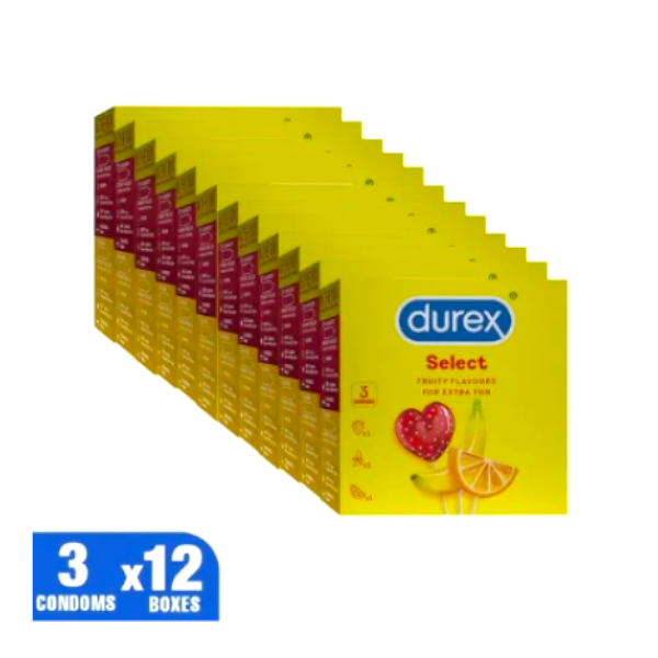 Durex Select 3'S By Pack Of 12