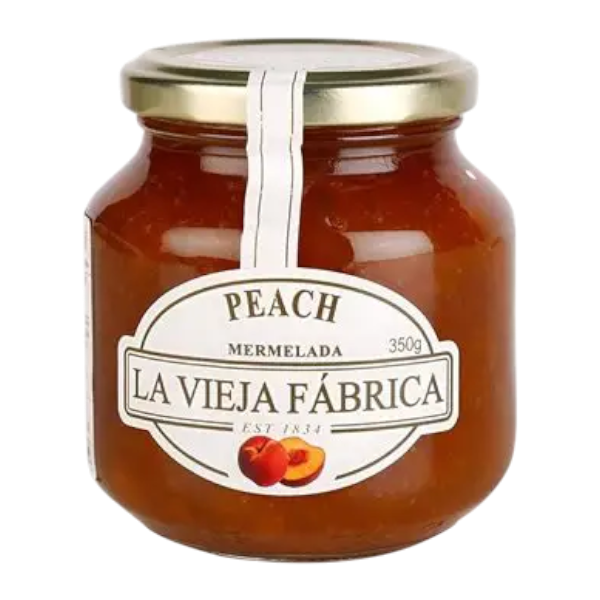 Fresas La Vieja Fabrica Peach Jam 28G