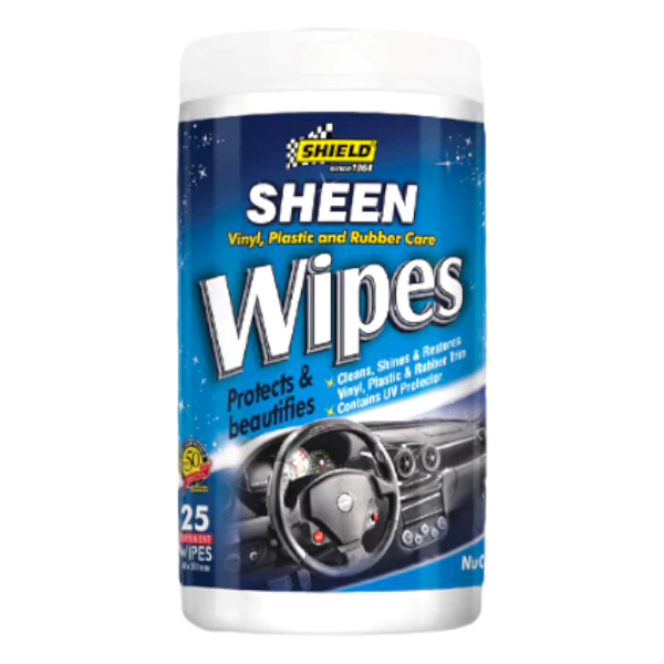 Shield Sheen Wipes Nuc 25Un