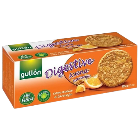 Gullon Oaty Orange Biscuits 425G