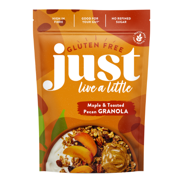 Just Live A Little Maple & Toasted Pecan Granola 1.2Kg