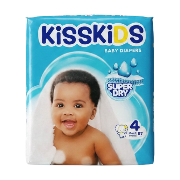Kisskids Baby Diaper Super Dry Maxi 46Un