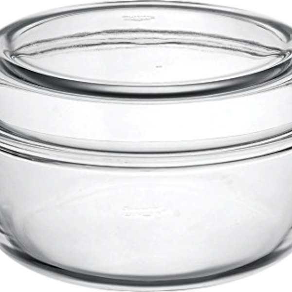 Pasabahce Borcam Round Casserole With Cover 840Cc