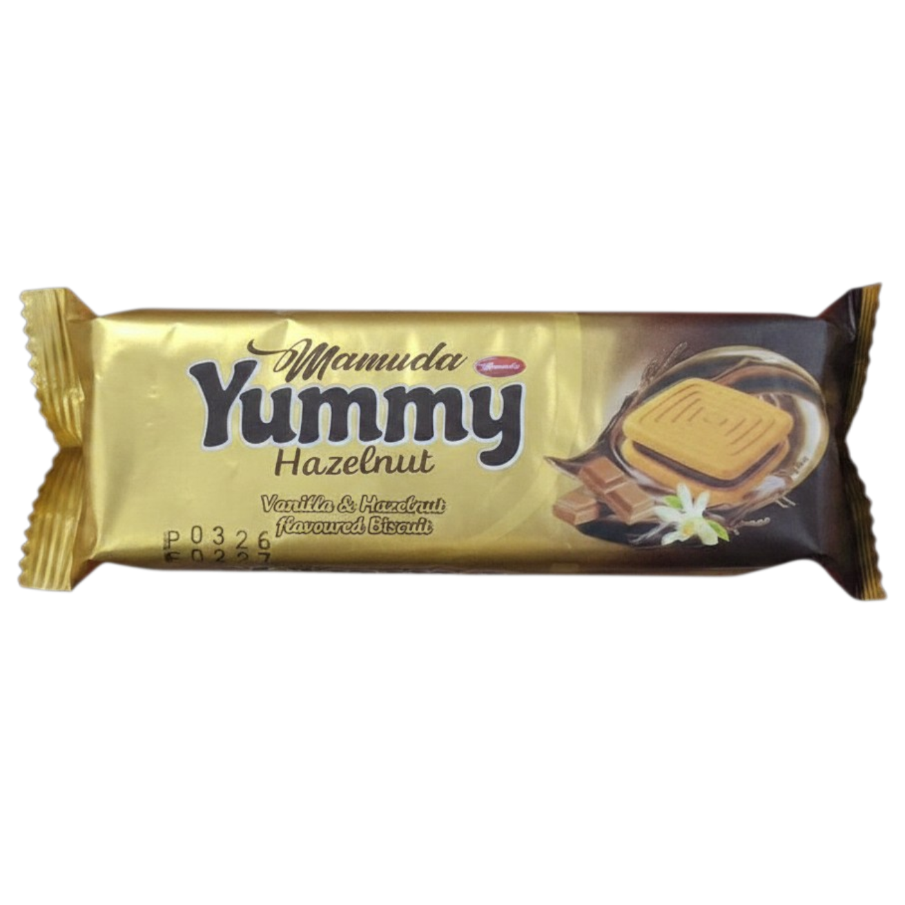 Mamuda Yummy Biscuit Hazelnut 110G
