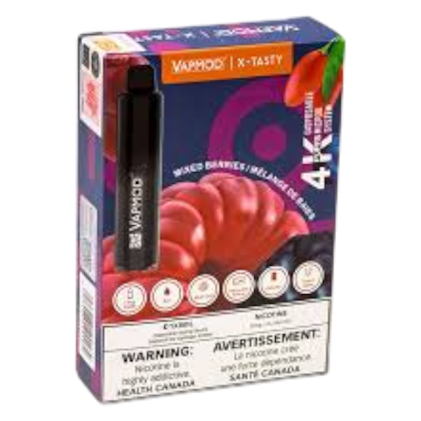 X-Tasty Mixed Berries 4K Puff