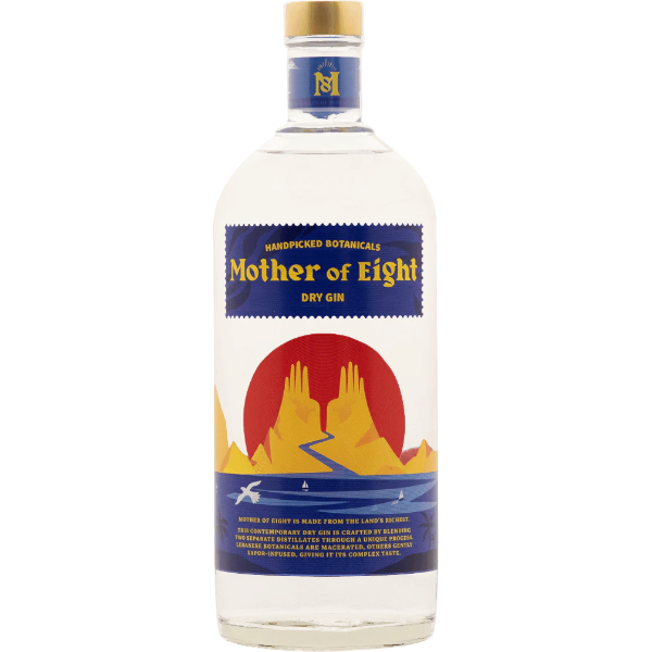 Mother Of Eight Dry Gin750Ml