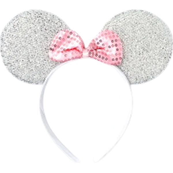 Fs Aliceband Mickey Mouse Silk Pink