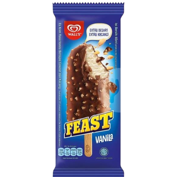 Walls Feast Max Vanilla 65Ml