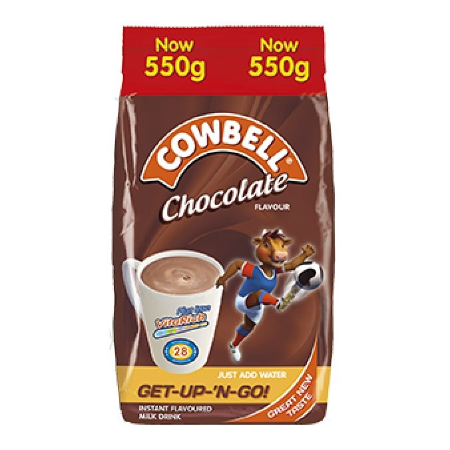 Cowbell Chocolate Powder Milk 550G