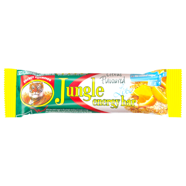 Jungle Cereal Energy Bar Lite Citrus 40G