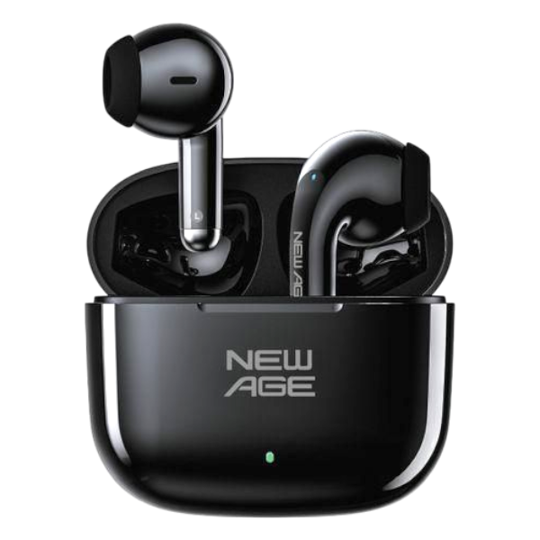 New Age Deep Bass Anc+Enc Tws Earbuds Black