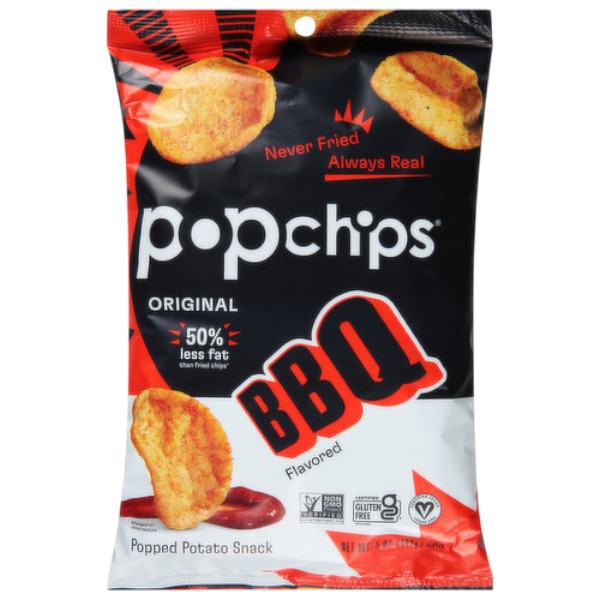Popchips Bbq Flavor Popped Potato Snack 23G