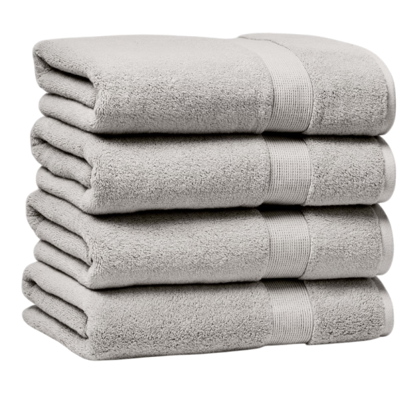 La'marvel Zero Degree Classic Bath Towel (76 X 152Cm) (30" X 60")- Light Taupe Beige