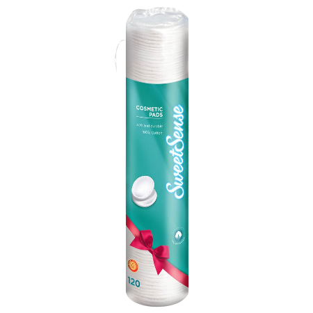 Cleanic Sweet Sense Cotton Pads 120Un