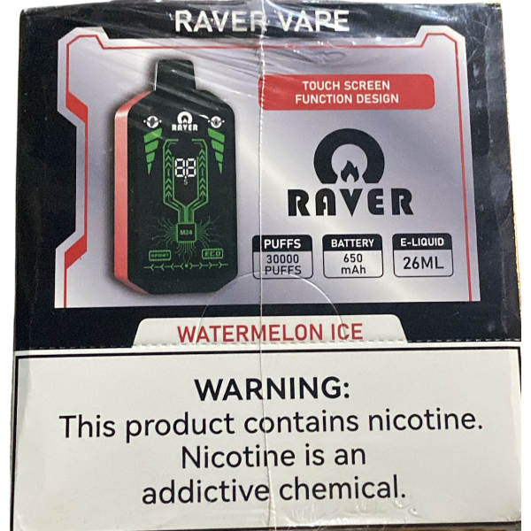 Raver Watermelon Ice 30000 Puff