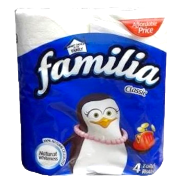 Familia Tissue Classic 2 Ply 4Rolls