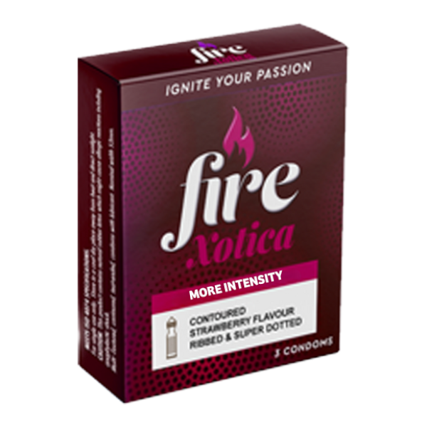 Fire Xotica Condom 3Un
