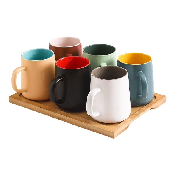 Double Colored Ceramic Mug 1Un