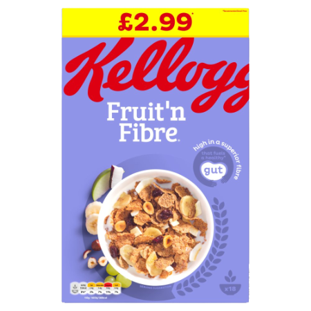 Kelloggs Fruit N Fibre 500G