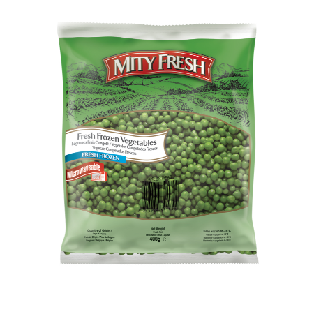 Mity Fresh Green Peas 400G
