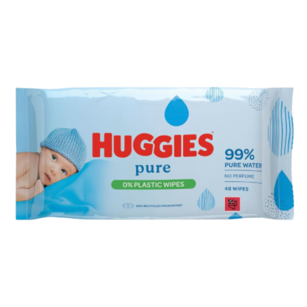 Huggies Baby Wipes Pure 48Un